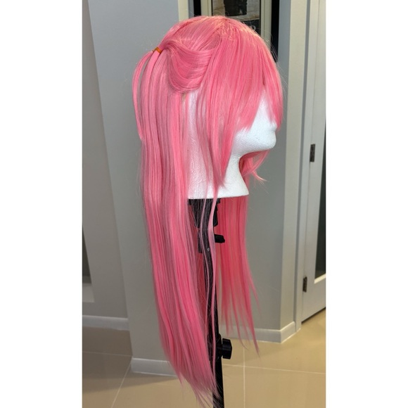 Bocchi the Rock Hitori Gotoh Pink Long Cosplay Anime Wig - Picture 2 of 4